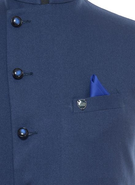 Waist Coat Polyester Party Wear Regular fit Nehru Collar Designer Solid Waistcoat La Scoot